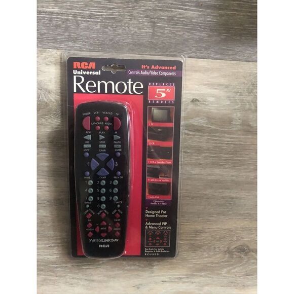 NEW RCA SYSTEMLINK 5 AV RCU500 TV VCR CABLE UNIVERSAL REMOTE CONTROL - Picture 4 of 8